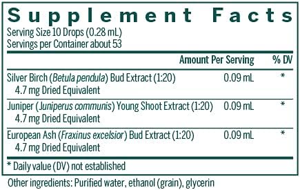 Genestra Brands Uri-gen | Silver Birch, Juniper, and European Ash Herbal Supplement | 0.5 fl. oz. - Maple Wellness Supplements