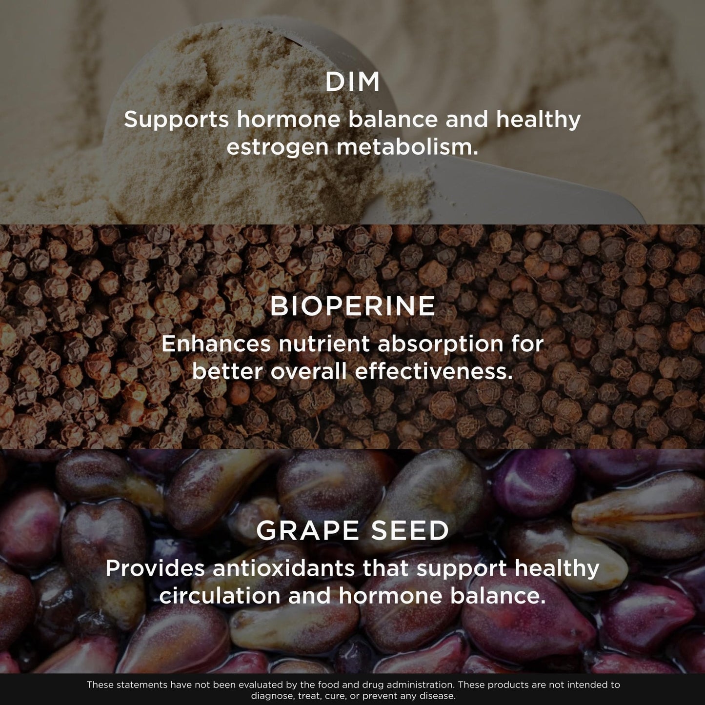Genius Estrogen Balance, Dim Supplement - Blocker for Men & Women - Hormones, Hormonal Acne & Menopause - Aromatase Inhibitor with Grape Seed Extract & BioPerine - 30 Capsules - Maple Wellness Supplements