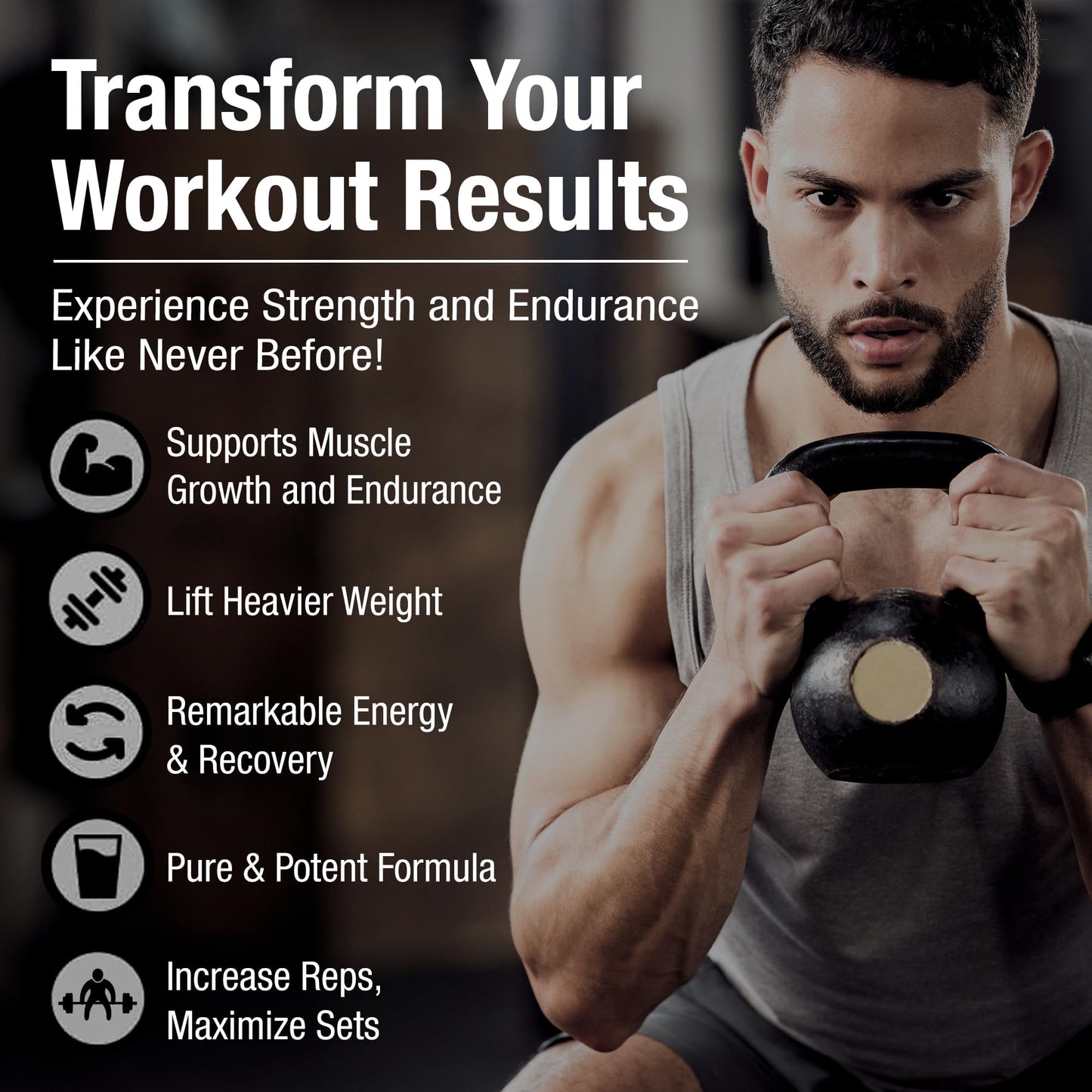 German Creatine - Micronized Creatine Monohydrate Powder, 99.99% Pure Creapure for Muscle Growth, Strength & Performance, Supports Muscle Recovery, 3rd Party Tested - Maple Wellness Supplements
