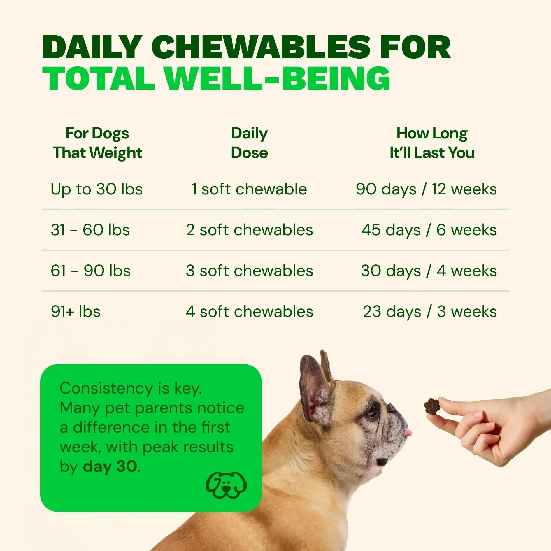 Get Joy Digestion Chews, Gut Health Supplement for Dogs, Vet Recommended Soft Daily Digestive Health & Immune Support with Prebiotics, Probiotics & Postbiotics, Made in USA, 90 Count - Maple Wellness Supplements