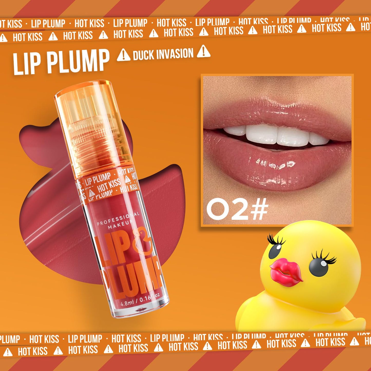 GHFCZOO 3 Colors Duck Lip Plumper Gloss, Hydrating Glitter Shine Primer Lip Tint, Non-Sticky Korean Plumping Lip Oil, Moisturizing Tinted Lip Balm for Sexy, Glossy Lips (Set A, 3pcs/set) - Maple Wellness Supplements