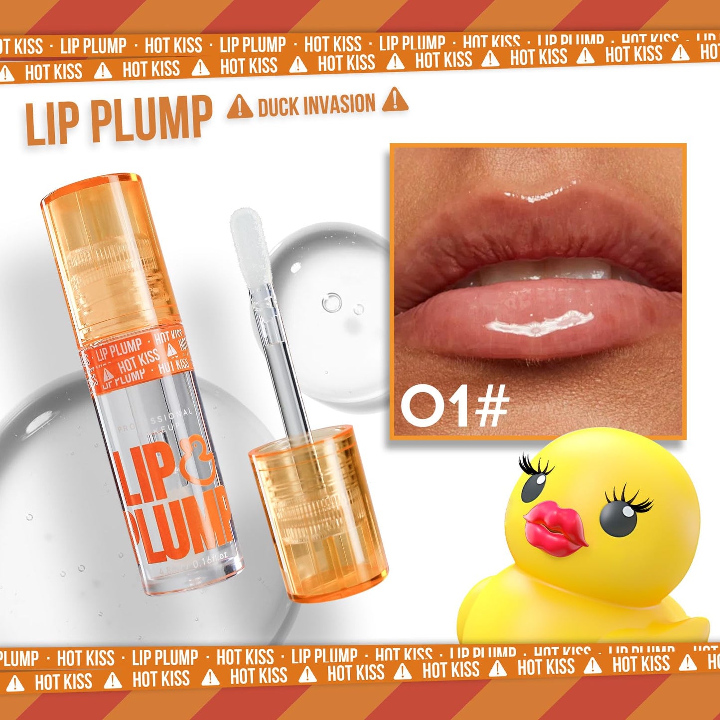 GHFCZOO 3 Colors Duck Lip Plumper Gloss, Hydrating Glitter Shine Primer Lip Tint, Non-Sticky Korean Plumping Lip Oil, Moisturizing Tinted Lip Balm for Sexy, Glossy Lips (Set A, 3pcs/set) - Maple Wellness Supplements