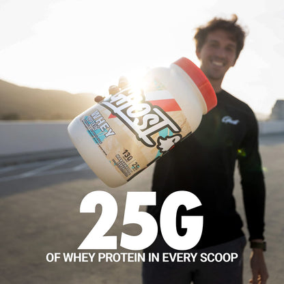 GHOST Whey Protein Powder, Marshmallow Cereal Milk - 2LB Tub, 25G of Protein - Maple Wellness Supplements