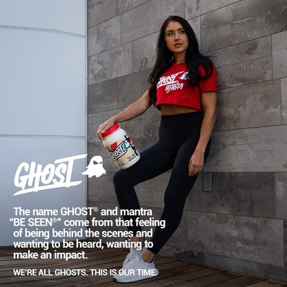 GHOST Whey Protein Powder, Milk Chocolate - 2LB Tub, 25G of Protein - Flavored Isolate - Maple Wellness Supplements