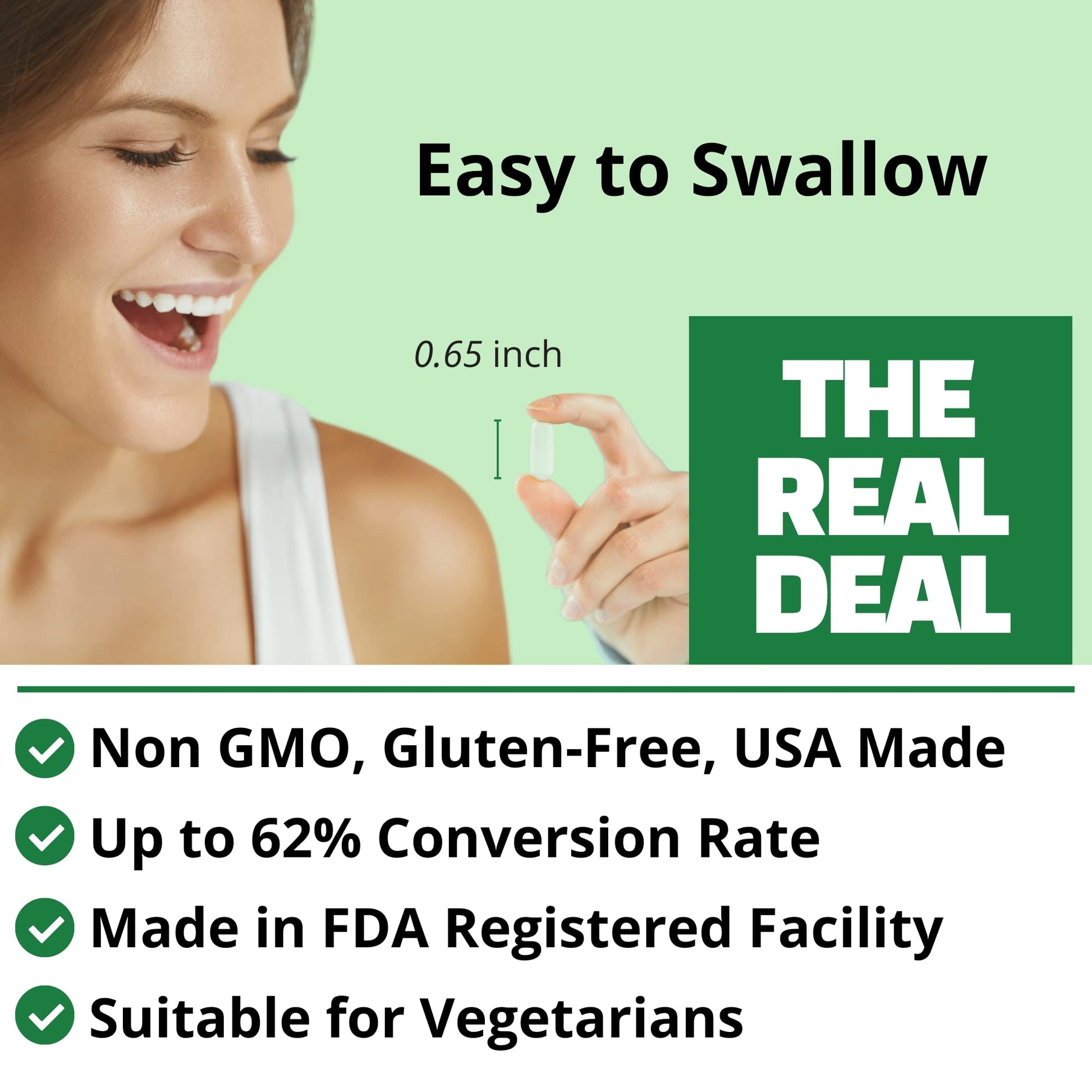 GIGANTIC Sulforaphane + Myrosinase 10mg (120 Capsules) - Includes Vitamin C - Maple Wellness Supplements
