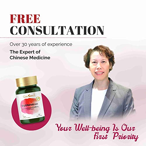 GinSen MyUterus Care for Women’s Warm Uterus, Pregnancy & Menstrual Wellness - Maple Wellness Supplements