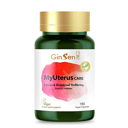 GinSen MyUterus Care for Women’s Warm Uterus, Pregnancy & Menstrual Wellness - Maple Wellness Supplements