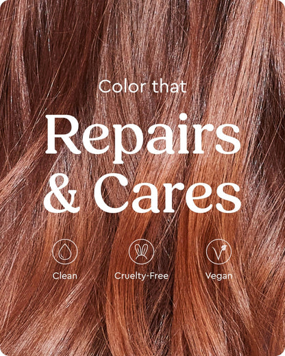 Glaze Color Conditioning Gloss - Tinted Moisturizer for Brown or Red Hair, Boosts Color and Shine, Repairs Damage - Auburn Spice, 6.4 oz - Maple Wellness Supplements