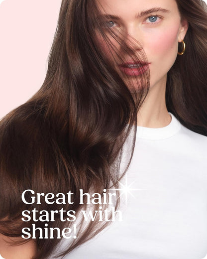 Glaze Supergloss Sheer Glow Clear Hair Gloss Mini – Smooths, Lightweight, Adds Mirror Shine & Improves the look of Damaged Hair – Travel Size 1.7 oz - Maple Wellness Supplements