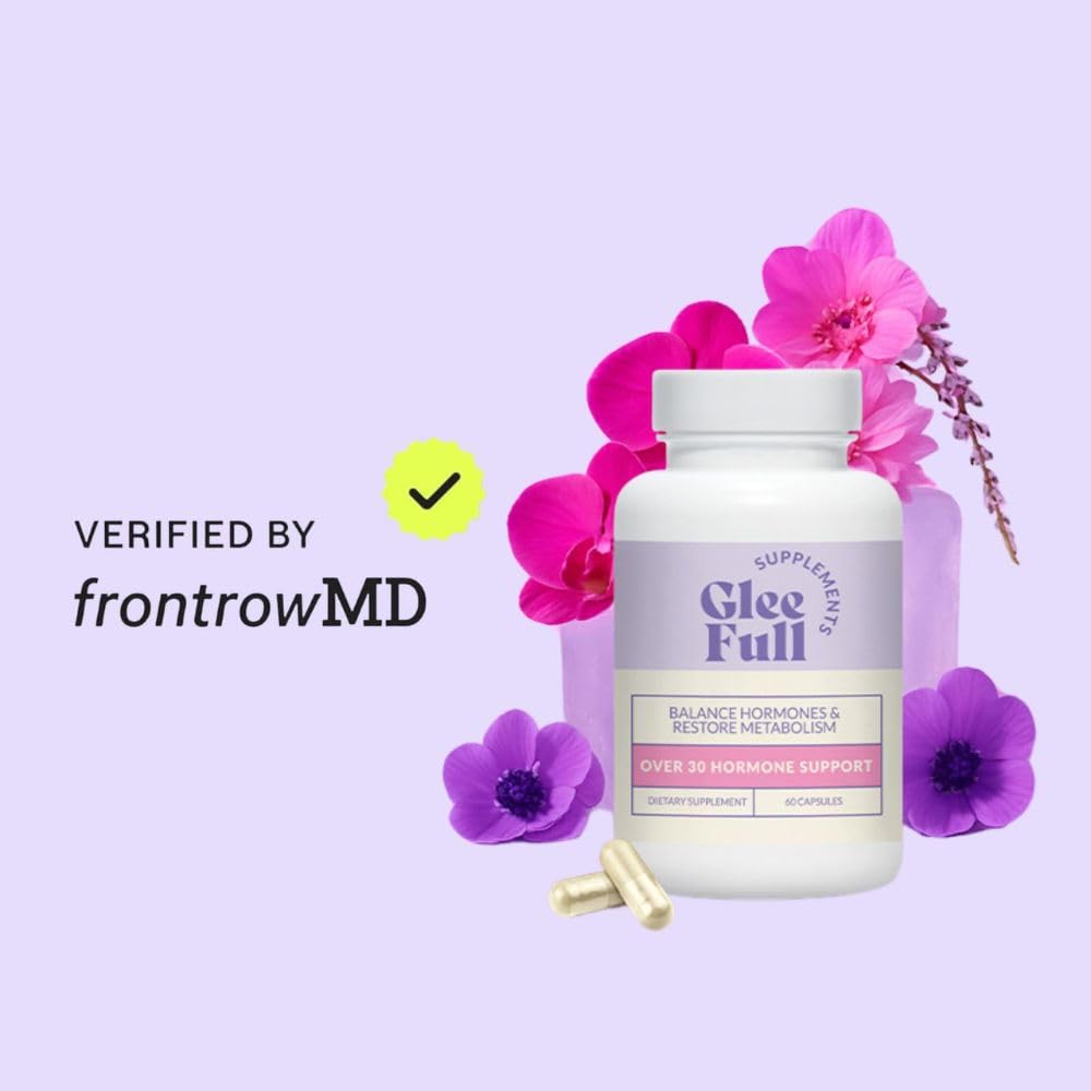 GleeFull Over 30 Hormone Support - Menopause Supplements for Women - Hormone Support for Women - Maple Wellness Supplements