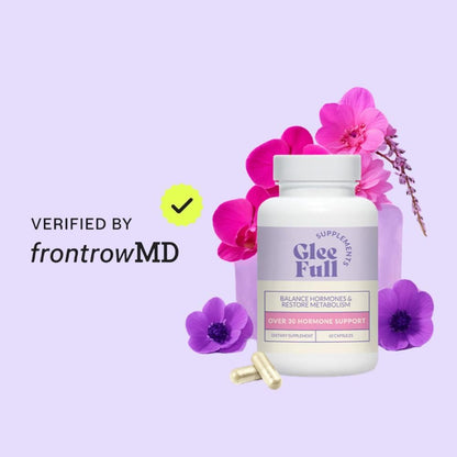 GleeFull Over 30 Hormone Support - Menopause Supplements for Women - Hormone Support for Women - Maple Wellness Supplements