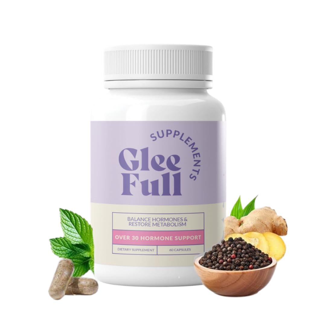 GleeFull Over 30 Hormone Support - Menopause Supplements for Women - Hormone Support for Women - Maple Wellness Supplements