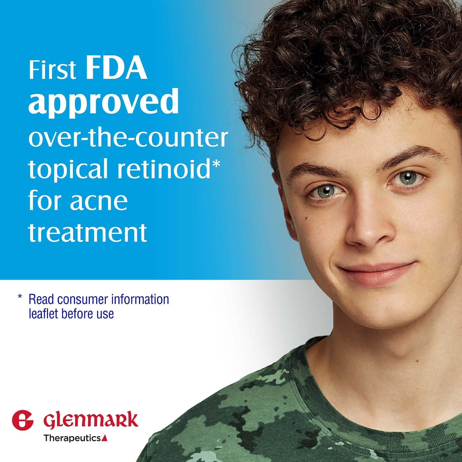 Glenmark Therapeutics Adapalene Gel 0.1% Acne Treatment, Paraben Free Topical Retinoid Cream for Face - Maple Wellness Supplements