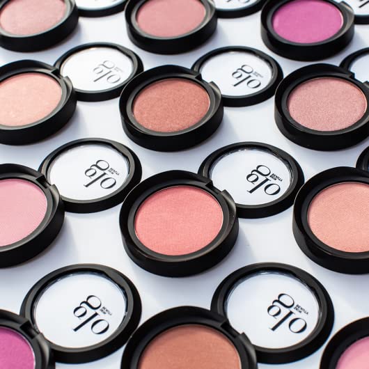 Glo Skin Beauty Blush (Sheer Petal) - Pressed Powder Blush for Cheeks, High Pigment Mineral Face Makeup Creates a Natural, Healthy Glow - Maple Wellness Supplements