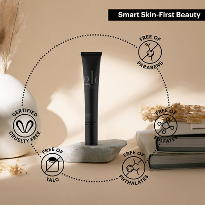 Glo Skin Beauty Satin Cream Foundation Makeup for Face, Beige Medium - Full Coverage, Semi Matte Finish, Conceal Blemishes & Even Skin Tone - Maple Wellness Supplements