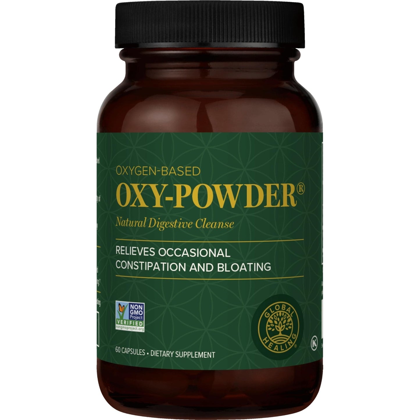 Global Healing Oxy-Powder Colon Cleanse, Constipation Relief for Women & Men, Magnesium Oxide Colon Cleanser & Detox for Weight Loss, Gut Cleanse Detox for Women and Men - Maple Wellness Supplements