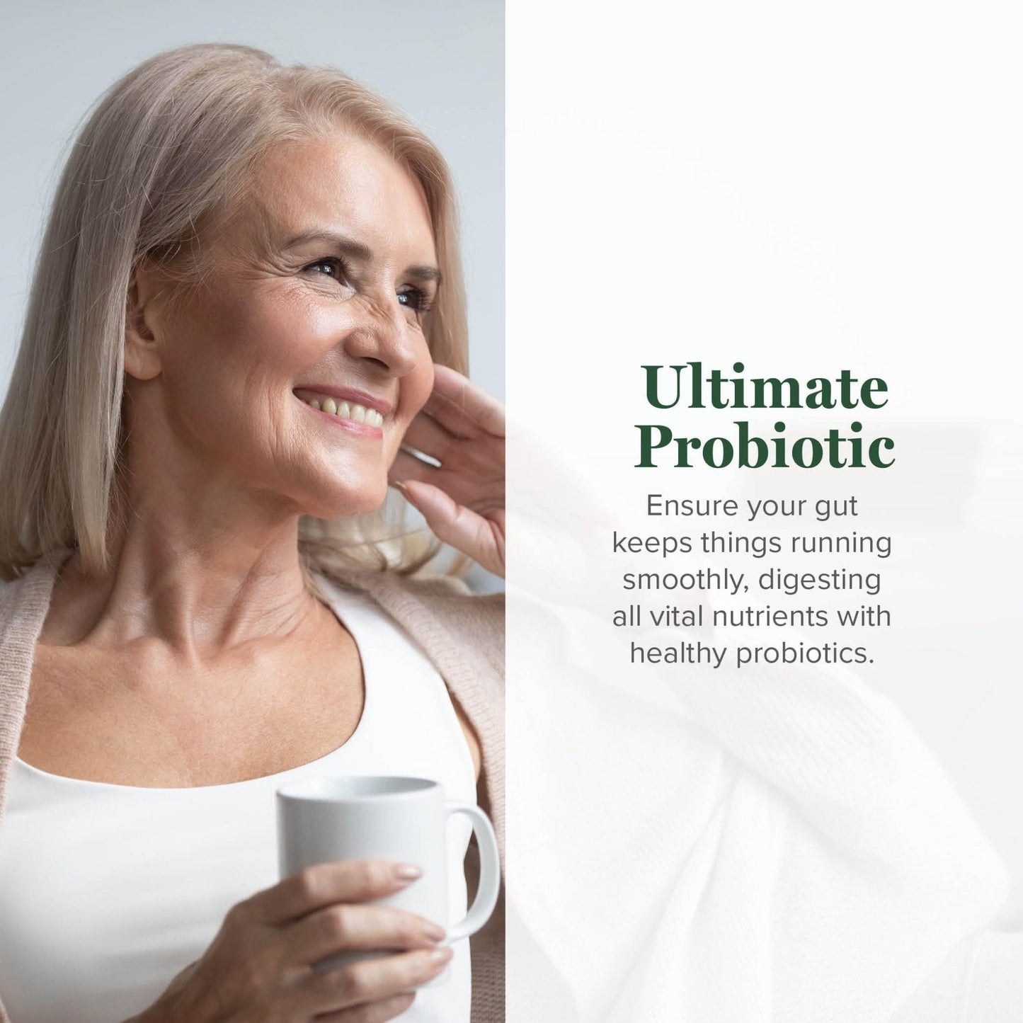 Global Healing Ultimate Probiotic Blend Supplement with Prebiotics and Probiotics for Digestive Health, Digestive Tract, & Immune System, Gut Health for Men & Women, - Maple Wellness Supplements