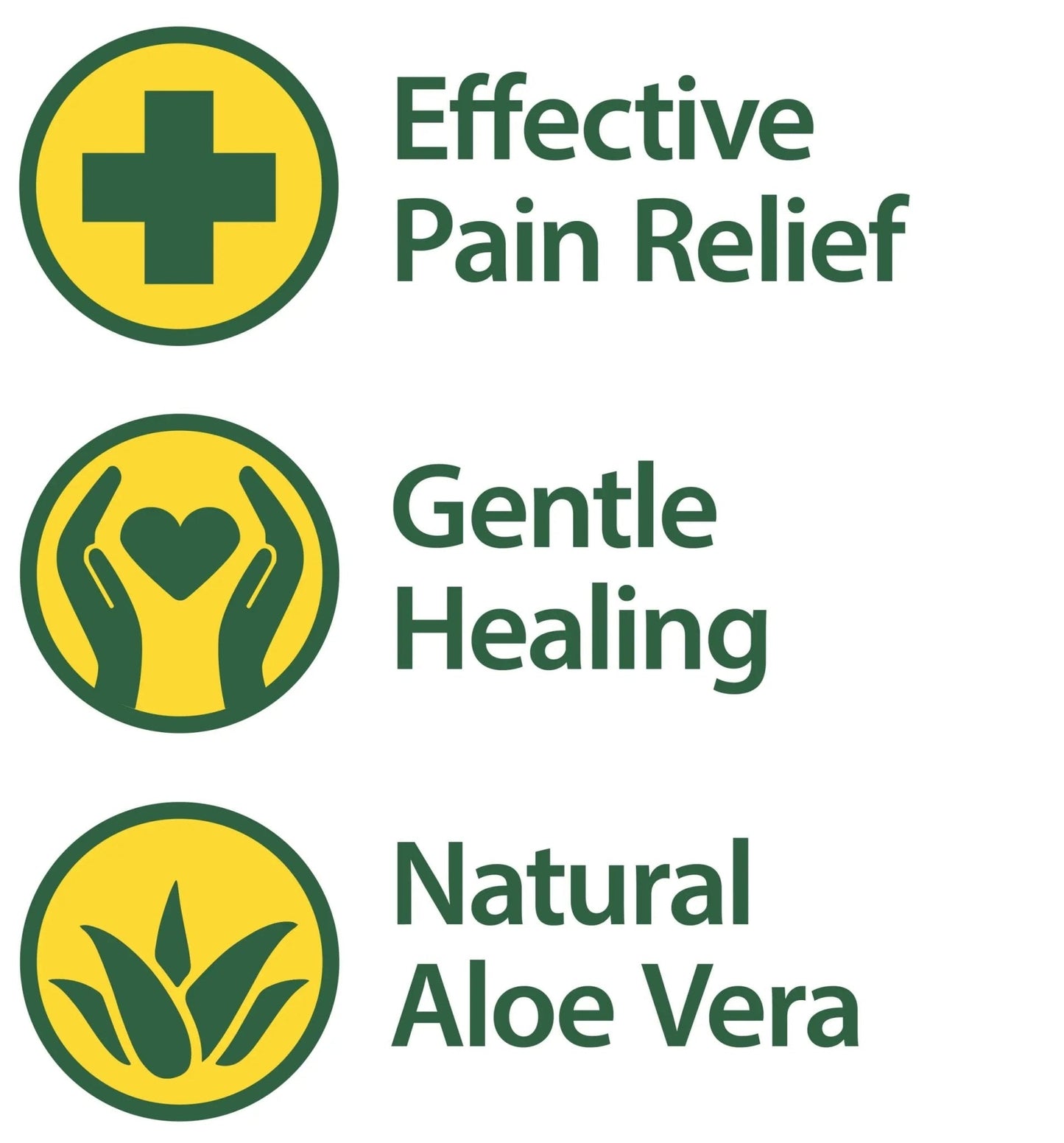 Globe (3 Pack) Hemorrhoid Cream, Relief with Aloe, (1.8 Ounce Tube) Relief from Hemorrhoids, Piles, Itching, Burning, Discomfort, & More - Maple Wellness Supplements