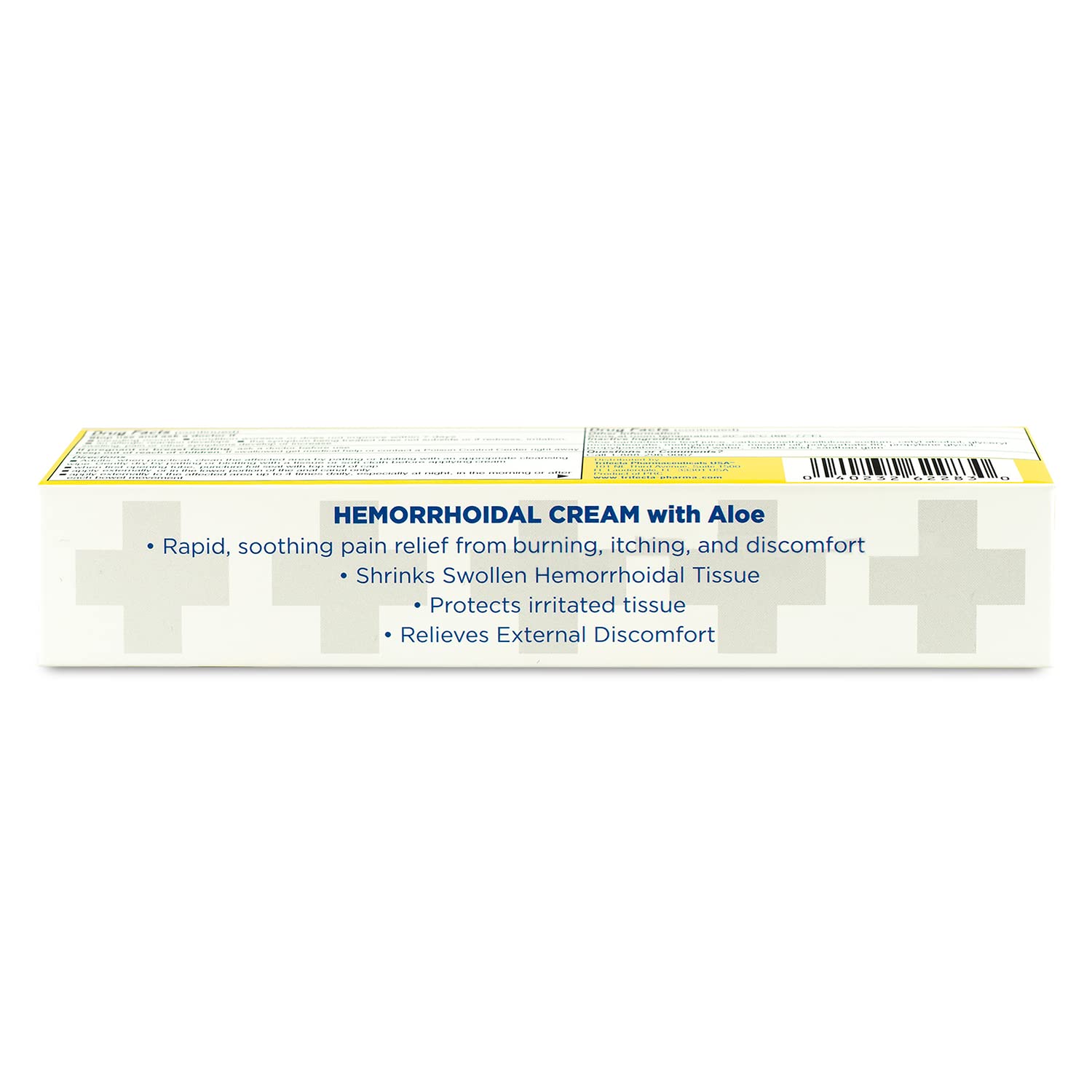 Globe Hemorrhoidal Cream (2 Pack) 1.8 oz w/Applicator Phenylephrine, Pramoxine with Aloe, Relief from Burning, Itching and Discomfort of Hemorrhoids. - Maple Wellness Supplements