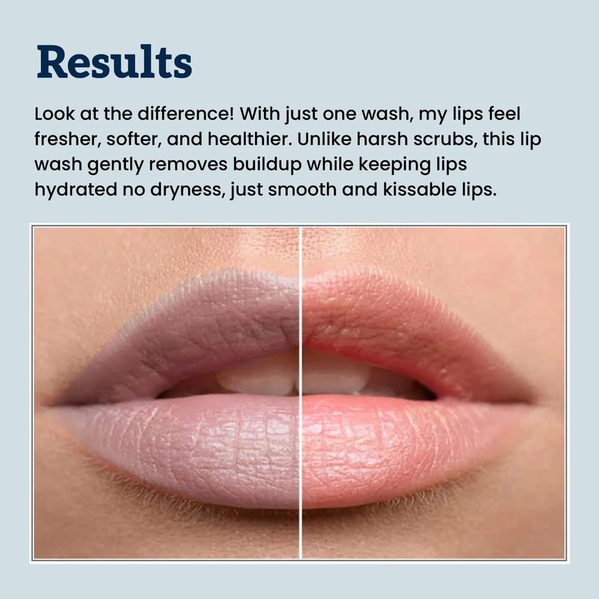 GloryMist All In One Lip Wash & Silicone Brush – Hydrating, Brightening & Exfoliating foaming Cleanser for Dry - Maple Wellness Supplements