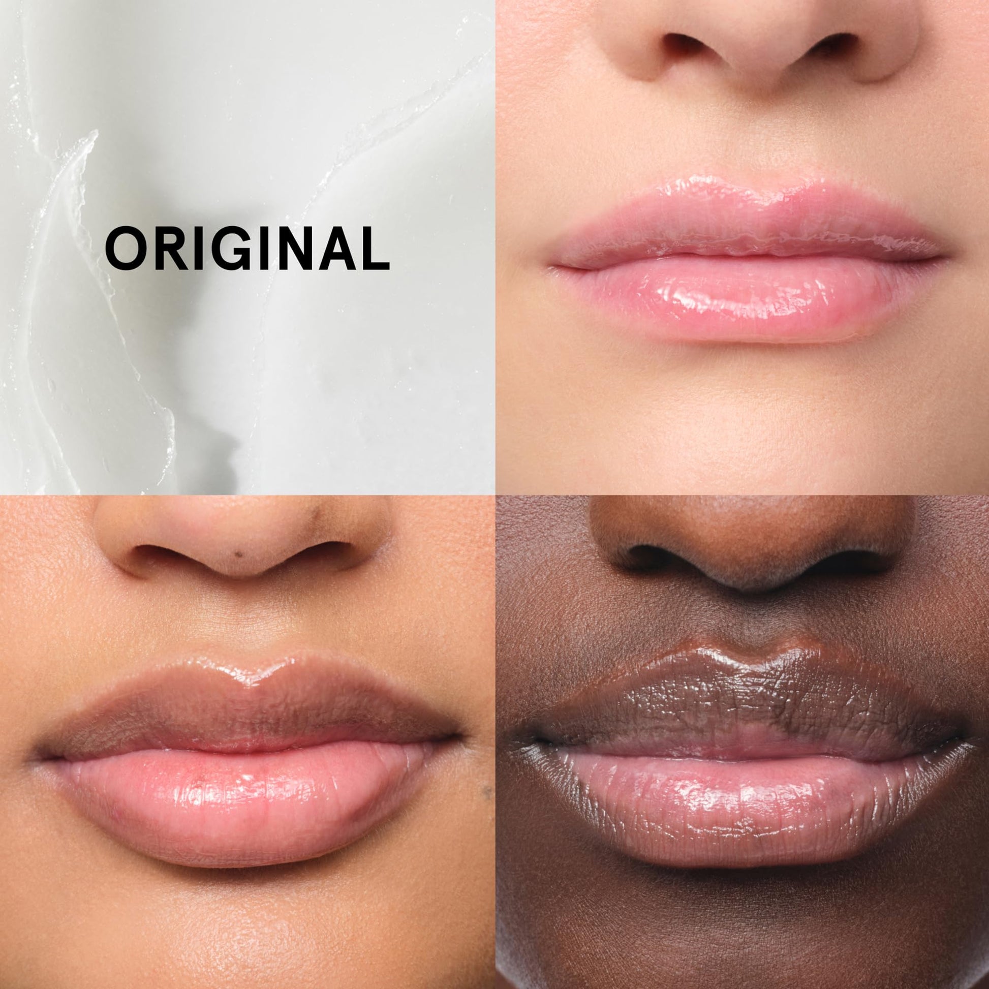 Glossier Balm Dotcom Hydrating Lip Balm - Universal Salve, Up to 12Hr Moisture - Lanolin, Beeswax & Castor Oil for Dry Lips, Cuticles & Skin - Original, Clear Fragrance-Free, 15ml - Maple Wellness Supplements