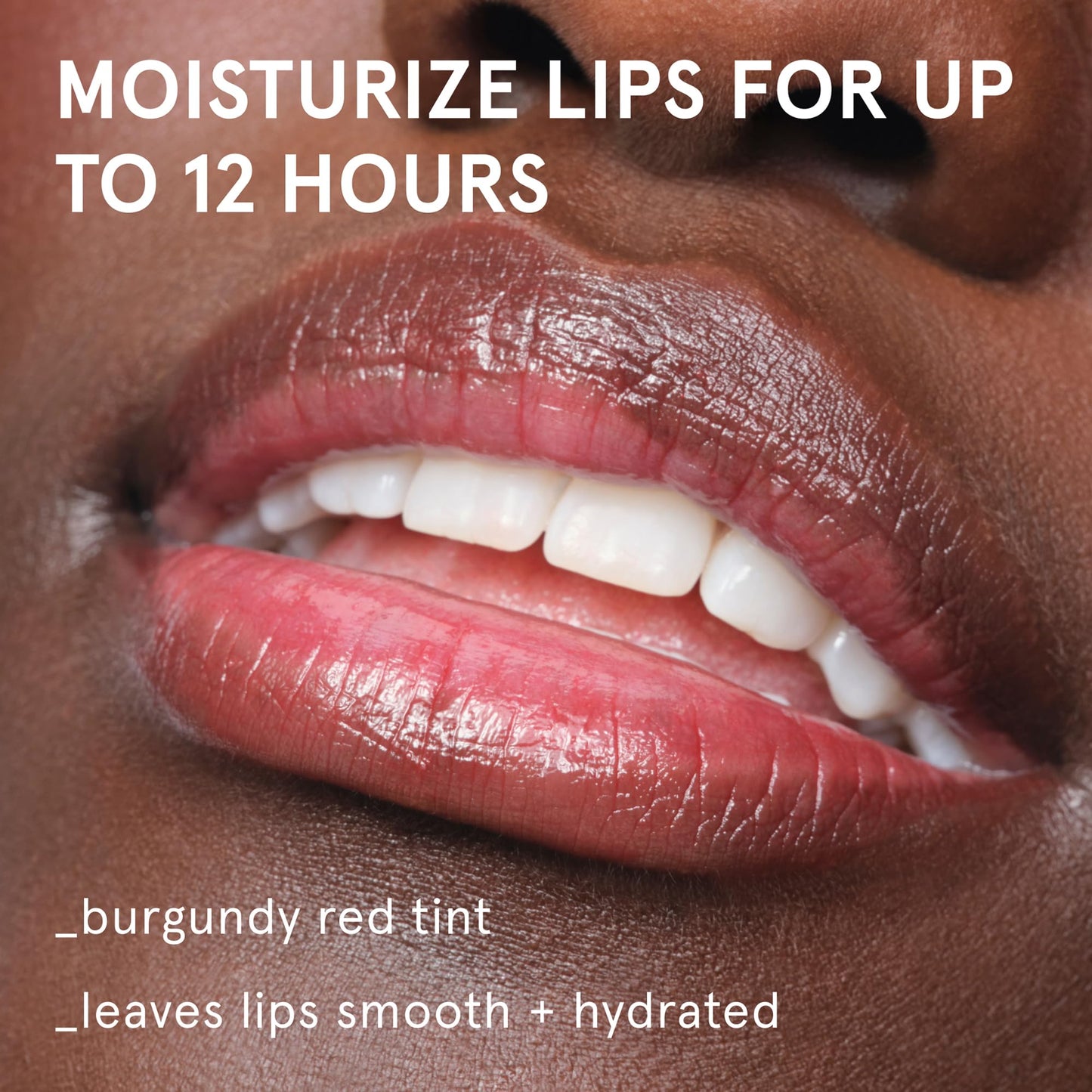 Glossier Balm Dotcom Hydrating Tinted Lip Balm - Universal Salve, Up to 12Hr Moisture for Dry Lips, Cuticles & Skin - Lanolin, Beeswax & Castor Oil - Black Cherry, Burgundy Tint, 15ml - Maple Wellness Supplements