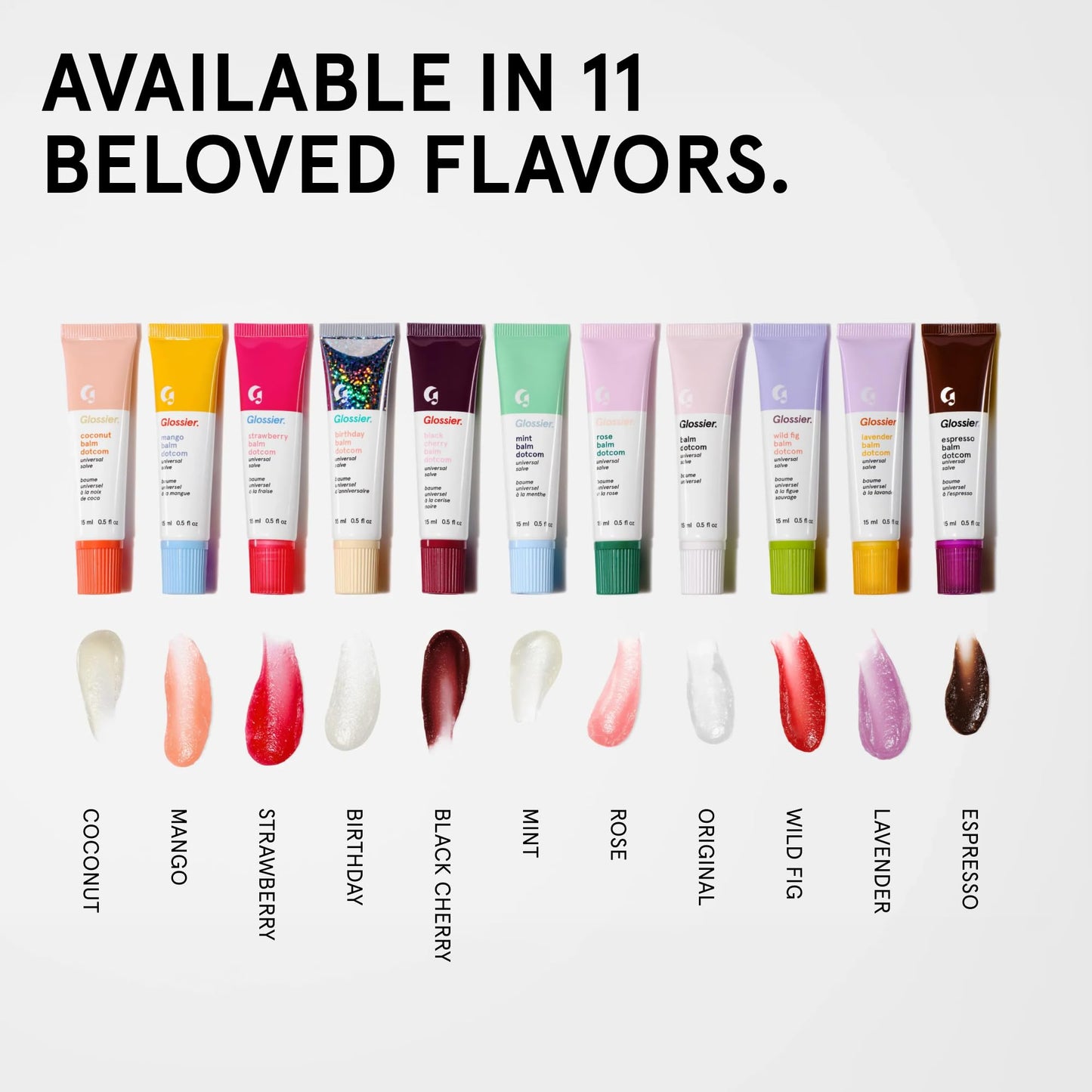 Glossier Balm Dotcom Hydrating Tinted Lip Balm - Universal Salve, Up to 12Hr Moisture for Dry Lips, Cuticles & Skin - Lanolin, Beeswax & Castor Oil - Black Cherry, Burgundy Tint, 15ml - Maple Wellness Supplements