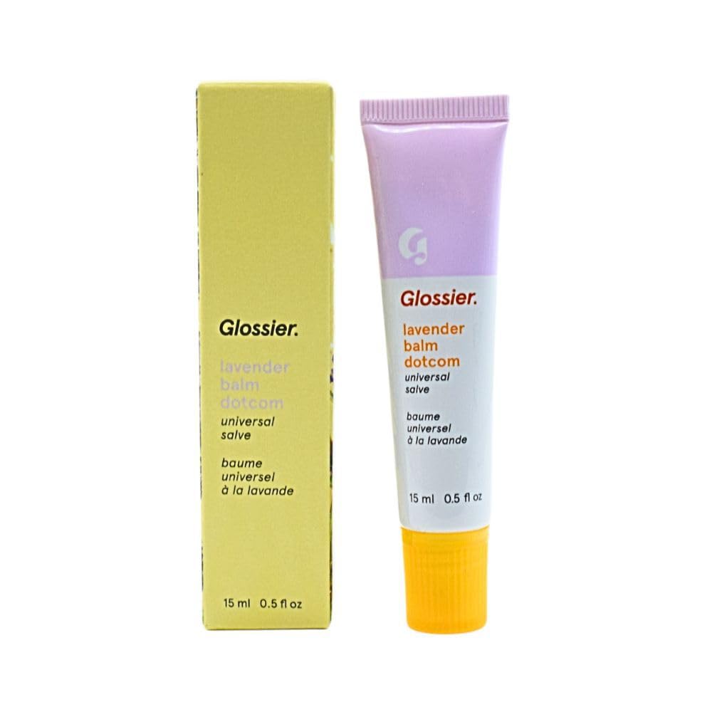 Glossier Balm Dotcom Lip Balm and Skin Salve - Lavender - sheer purple tint - Maple Wellness Supplements