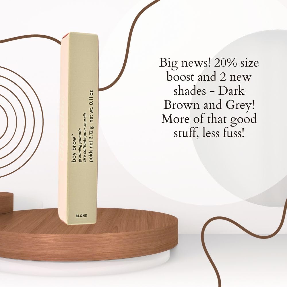 Glossier Boy Brow Volumizing Eyebrow Gel-Pomade - Blond - Light-Medium Blond - Maple Wellness Supplements