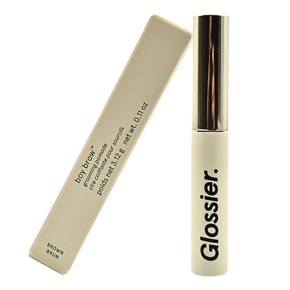 Glossier Boy Brow Volumizing Eyebrow Gel-Pomade - Brown - Medium-Dark Brown - Maple Wellness Supplements