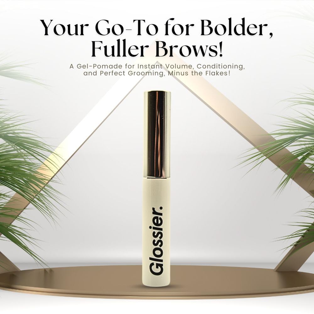 Glossier Boy Brow Volumizing Eyebrow Gel-Pomade - Brown - Medium-Dark Brown - Maple Wellness Supplements