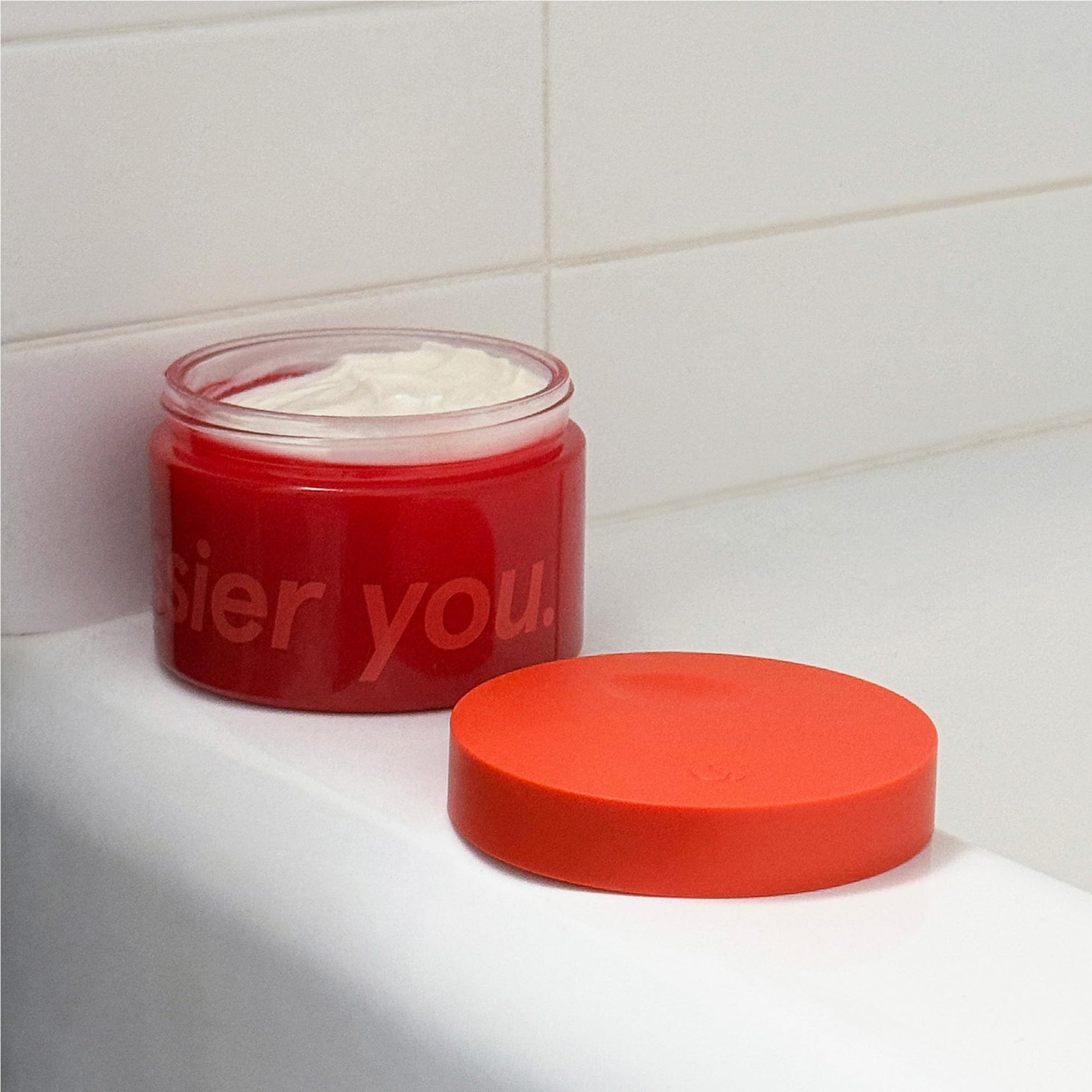 Glossier Crème de You Dry-Touch Body Butter - Signature You Fragrance Scented Body Cream for Dry Skin & 24 Hour Hydration - Shea Butter & Jojoba Oil - Warm & Spicy - Dermatologist-Tested, Vegan, 215ml - Maple Wellness Supplements