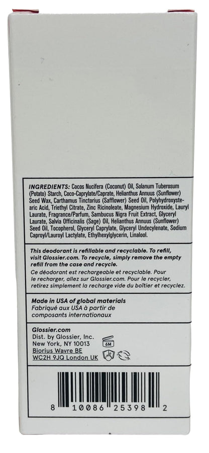 Glossier - Deodorant Refill Stick - Recharge Stick - You 2.2 oz / 65g - Maple Wellness Supplements