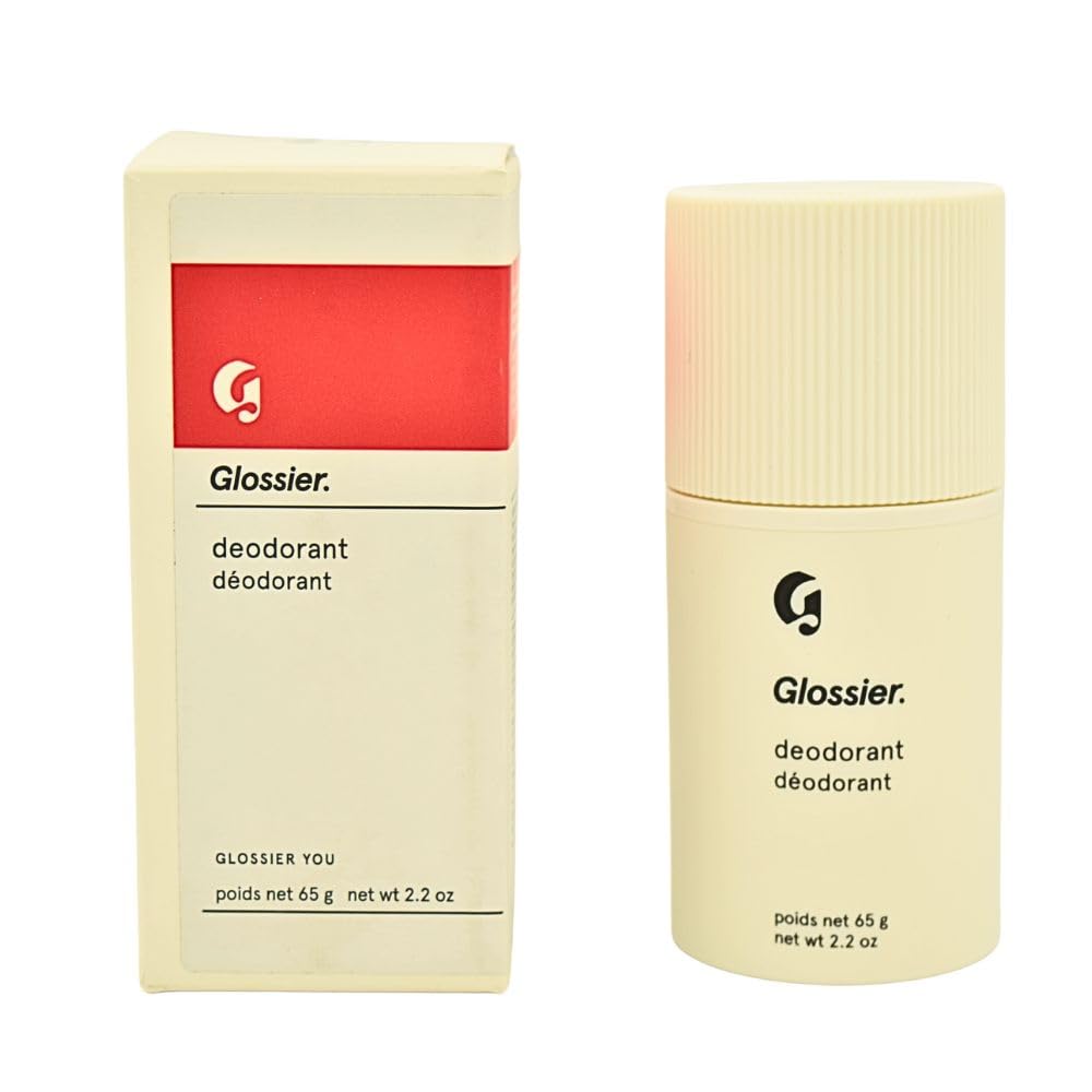 Glossier Deodorant Refillable Holiday Gift Set: Aluminum-Free Stick 2.2 oz + YOU Refill – Coconut Oil Base, Warm & Spicy - Maple Wellness Supplements