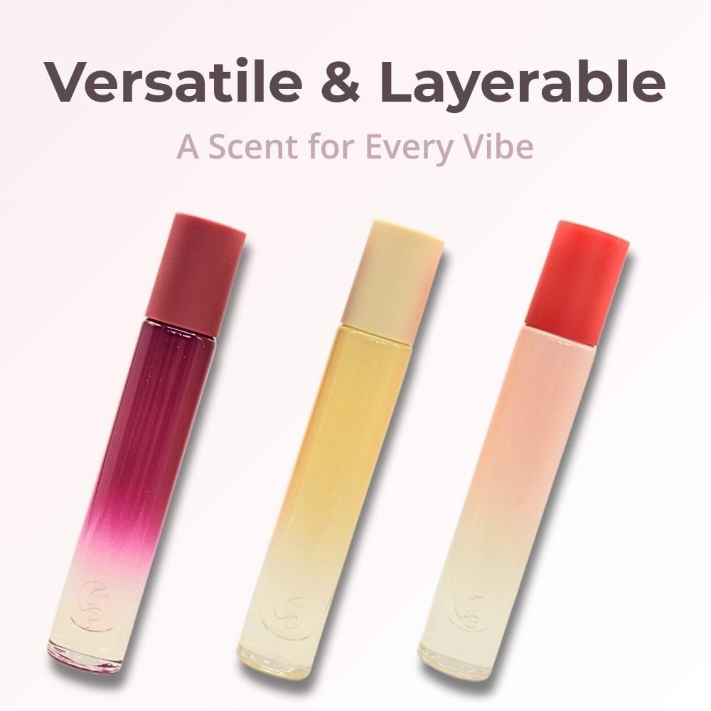 Glossier You Discovery Travel Perfume Spray Gift Set - Limited Edition Trio: Warm Clean, Serene Woody, Dreamy Gourmand Scents - You, Doux, Rêve. - Maple Wellness Supplements