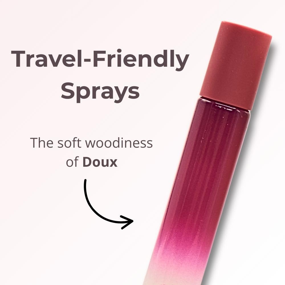 Glossier You Discovery Travel Perfume Spray Gift Set - Limited Edition Trio: Warm Clean, Serene Woody, Dreamy Gourmand Scents - You, Doux, Rêve. - Maple Wellness Supplements