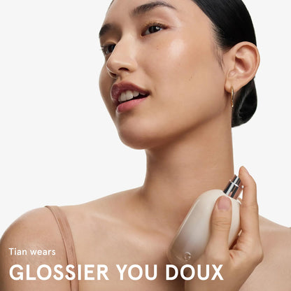 Glossier You Doux Eau de Parfum - Unisex Fragrance for Men & Women, Skin-Scent Enhancer Smells Different on Everyone - Earthy Woody Perfume with Sweet Violet, Palo Santo & Ambrox Base Notes, 100ml - Maple Wellness Supplements