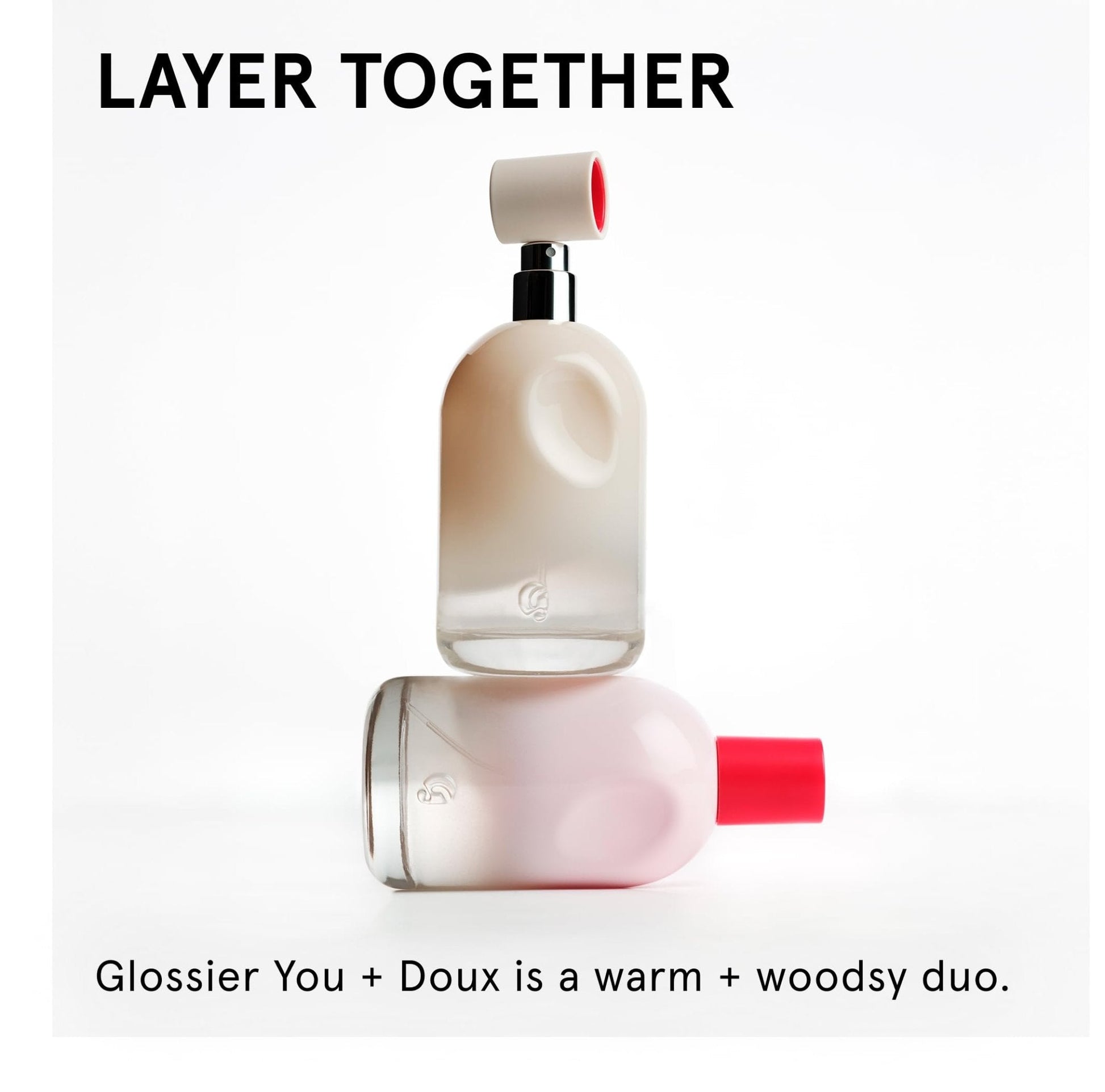 Glossier You Doux Eau de Parfum - Unisex Fragrance for Men & Women, Skin-Scent Enhancer Smells Different on Everyone - Earthy Woody Perfume with Sweet Violet, Palo Santo & Ambrox Base Notes, 100ml - Maple Wellness Supplements