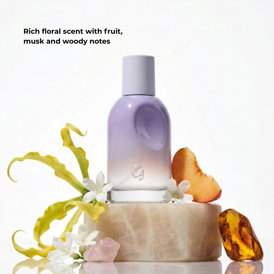Glossier You Fleur Duo Perfume Gift Set: Fresh Floral Eau de Parfum with Ylang-Ylang, Apricot Skin & Ambrox Notes - Maple Wellness Supplements