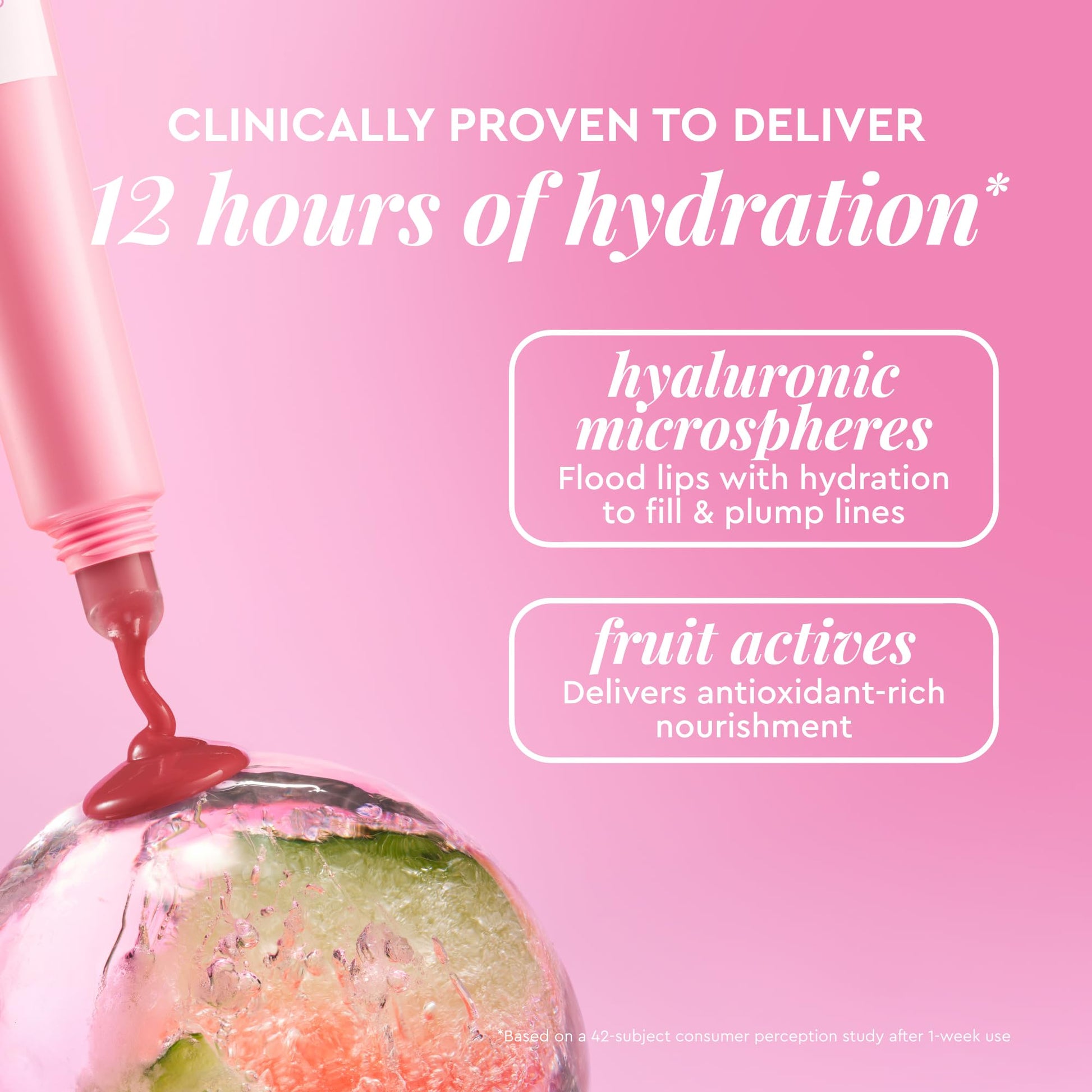 Glow Recipe Glass Balm Lip Treatment - 12Hr Hydrating Lip Balm & Moisturizer with Hyaluronic Acid to Smooth, Plump & Protect from Dryness - Sheer Soft Pink Tint, Watermelon Bingsoo (15 ml) - Maple Wellness Supplements