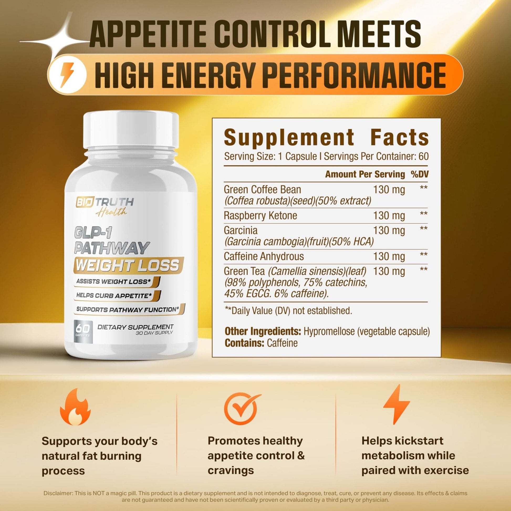 GLP-1 BioTruth Health | Assists Metabolic Pathways Linked to GLP-1 Signaling - Promotes - Maple Wellness Supplements