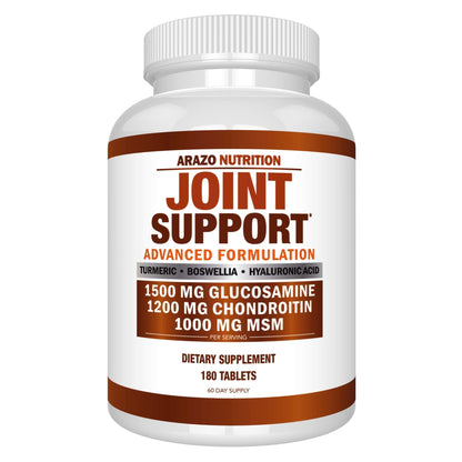 Glucosamine Chondroitin Turmeric Msm Boswellia - Joint Support Supplement for Relief - Maple Wellness Supplements