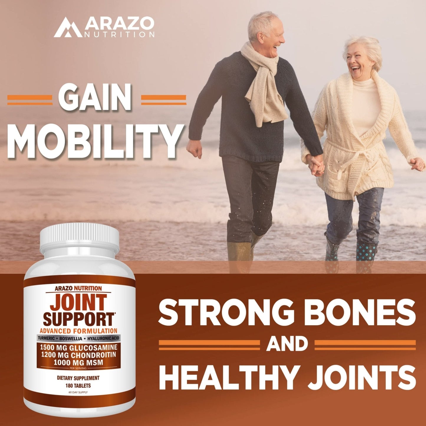 Glucosamine Chondroitin Turmeric Msm Boswellia - Joint Support Supplement for Relief - Maple Wellness Supplements