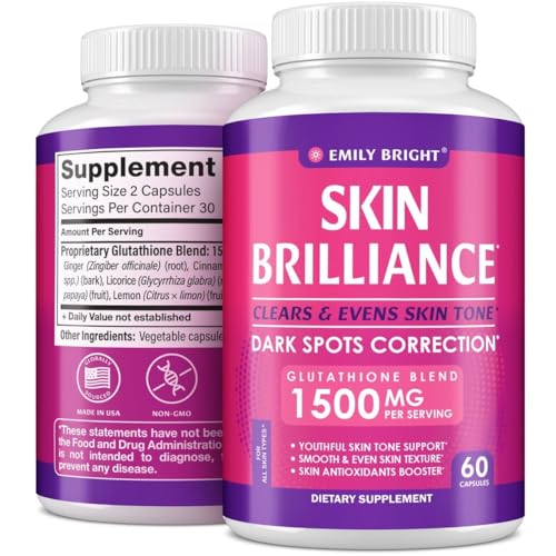 Glutathione Capsules - 1,500mcg Glutathione Supplement - Skin Tone Enhancer - Targets - Maple Wellness Supplements