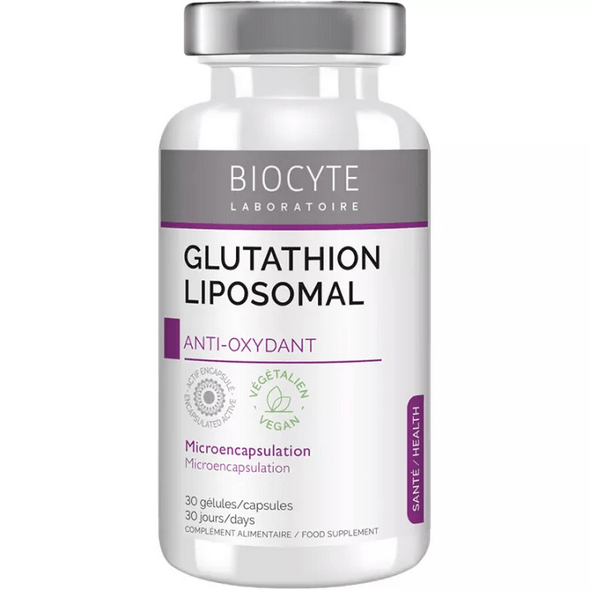 Glutathione Liposomal Anti-oxidant Biocyte 30 Capsules - Maple Wellness Supplements