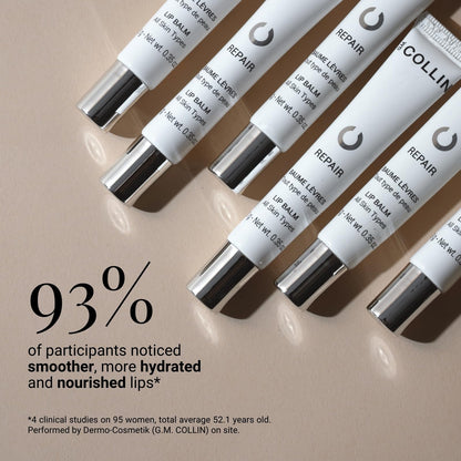 G.M. COLLIN Repair Lip Balm | Hydrating Treatment for Dry or Chapped Lips | Moisturizing Shea Butter to Soothe and Soften - Maple Wellness Supplements