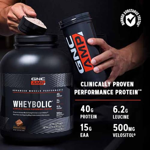 GNC AMP Wheybolic Protein Powder | Targeted Muscle Building and Workout Support - Maple Wellness Supplements