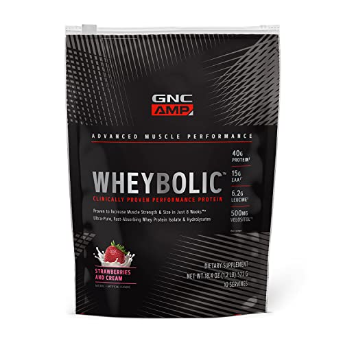 GNC AMP Wheybolic Protein Powder | Targeted Muscle Building and Workout Support - Maple Wellness Supplements