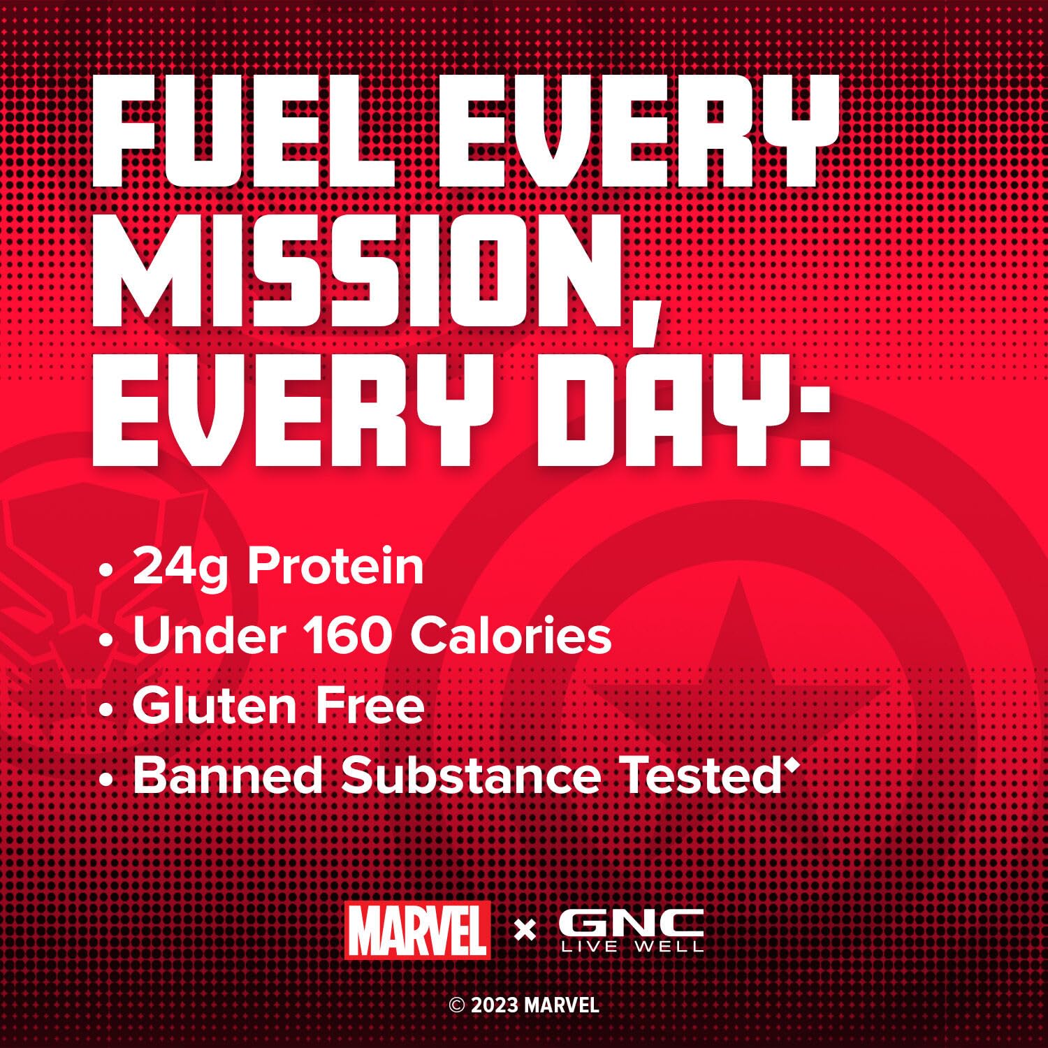 GNC Pro Performance 100% Whey - Marvel: High-Flying S'Mores - 25 Servings - Maple Wellness Supplements