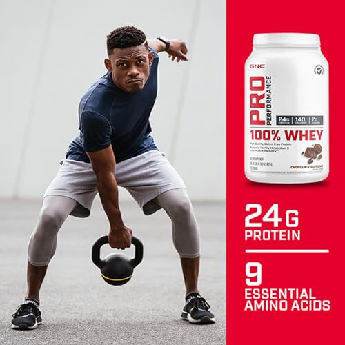 GNC Pro Performance 100 Whey Protein - Banana Cream 1.86 lbs. - Maple Wellness Supplements